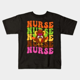 Nurse Thanksgiving Shirt Kids T-Shirt